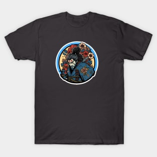 Samurai Warrior Design T-Shirt